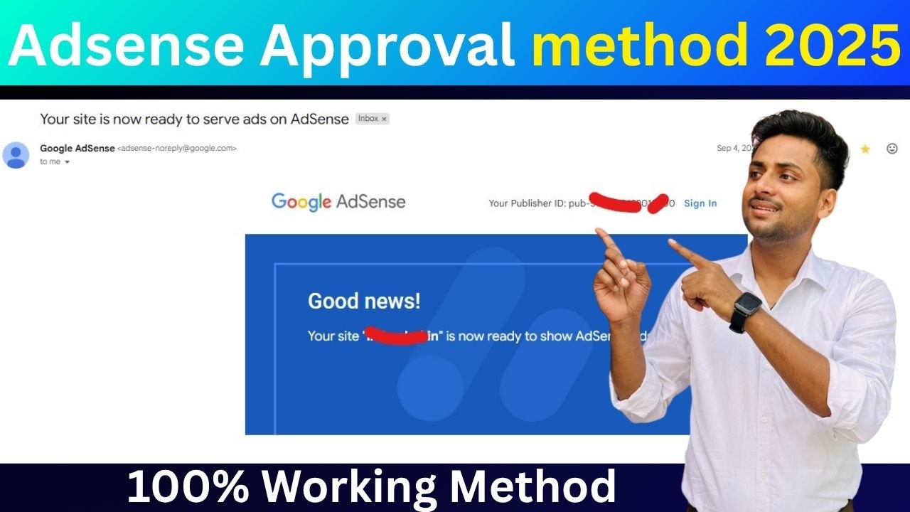 AdSense Approval Method 2025 – How to Fix Low Value and Policy Violation