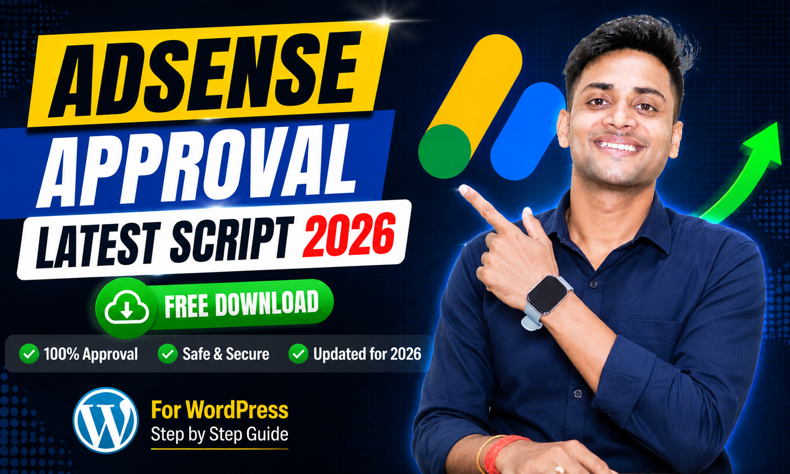 AdSense Approval Latest Script 2026 Free Download